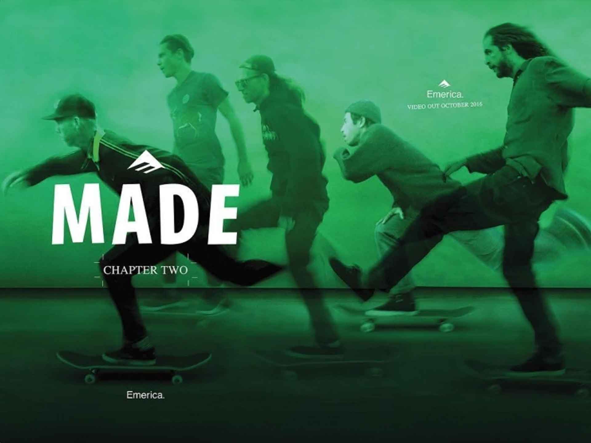 Made: Chapter Two skate video by emerica