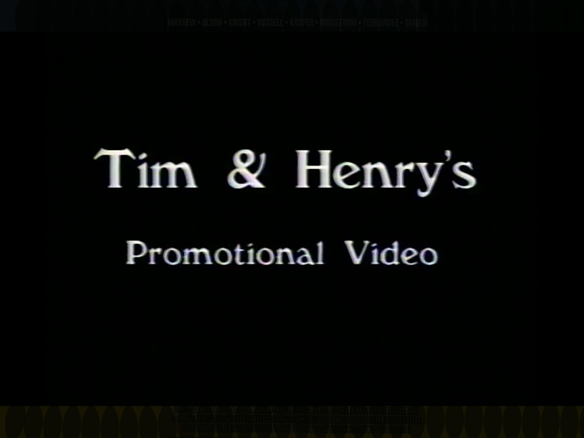 Tim & Henry's Pack of Lies skate video by Blind