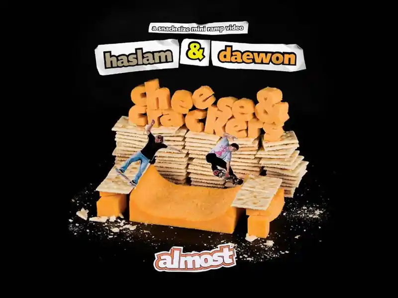 Cheese and Crackers skate video by almost