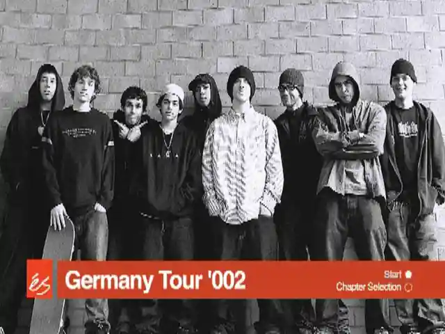 Germany Tour 2002 skate video by éS Footwear