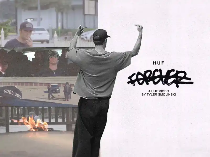Forever skate video by HUF