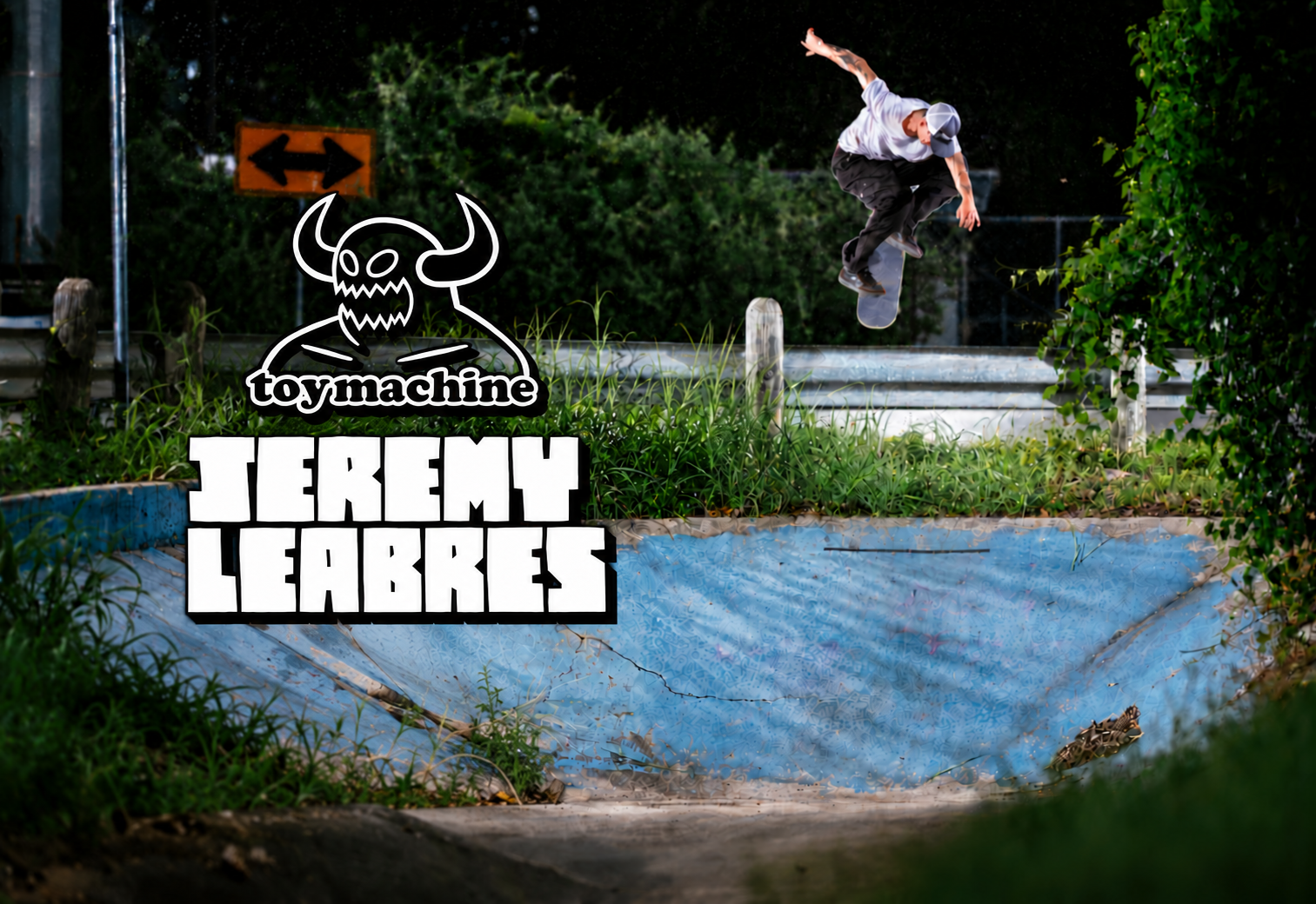 Jeremy Leabres for Toy Machine skate video by Toy Machine