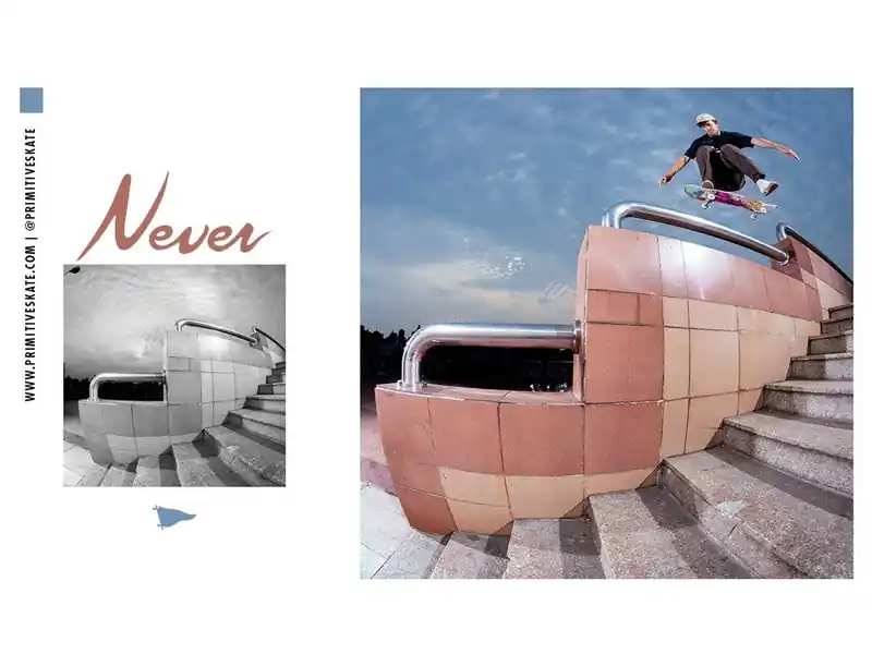 Never skate video by Primitive