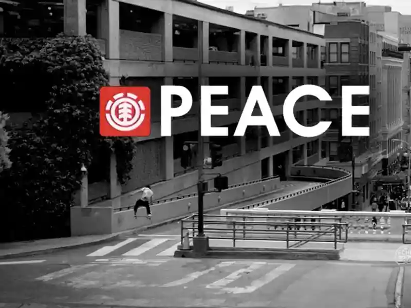 Peace skate video by element skateboards