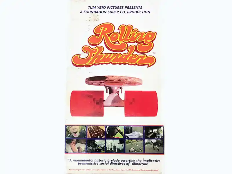 Rolling Thunder skate video by Foundation Skateboards