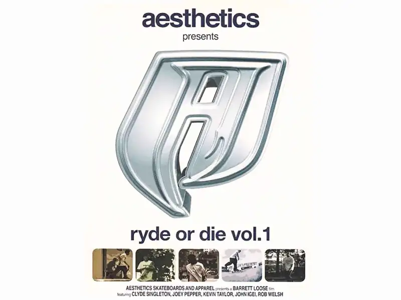 Ryde Or Die Vol.1 skate video by Aesthetics