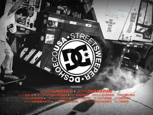 Street Sweeper skate video by DC shoes