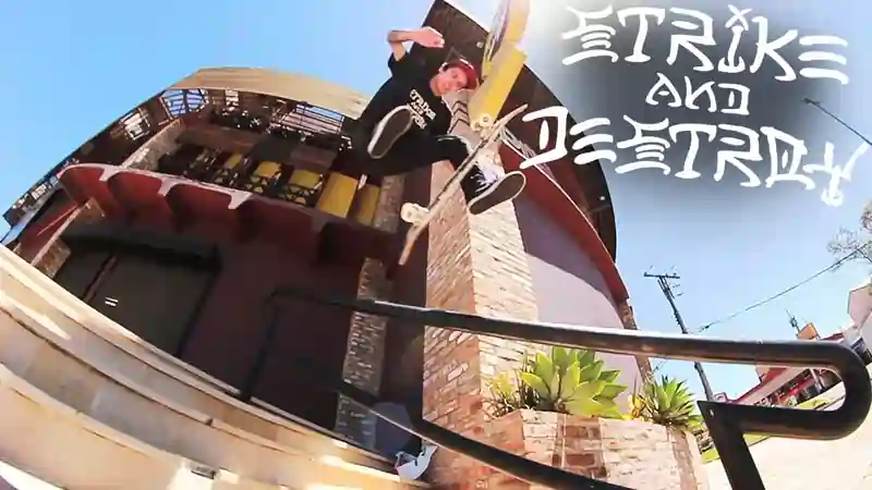 Strike and Destroy - Luan Oliveira skate video by Thrasher Magazine