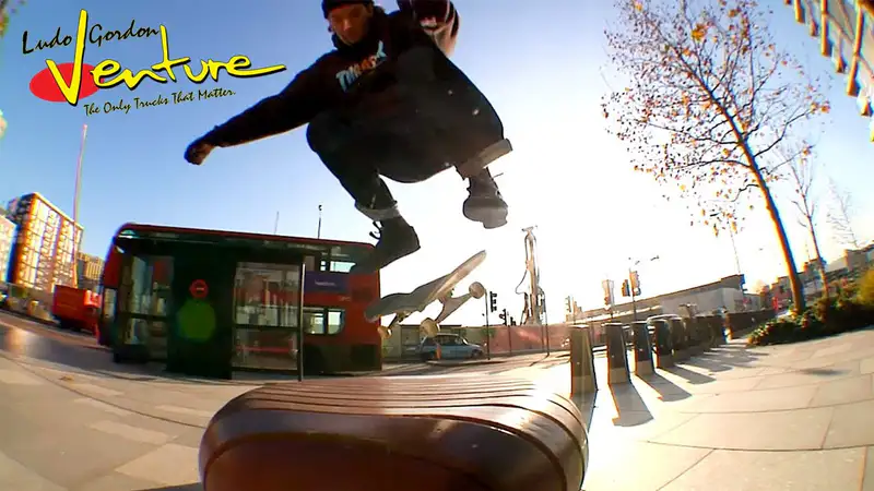 Venture - Venture Minute: Ludo Gordon skate video by Venture Trucks