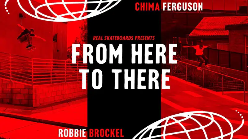 Here To There skate video by Real