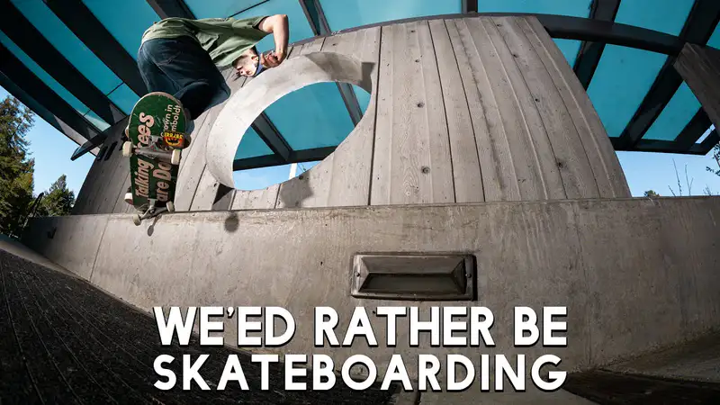 Satori - We'ed Rather Be Skateboarding skate video by satori movement