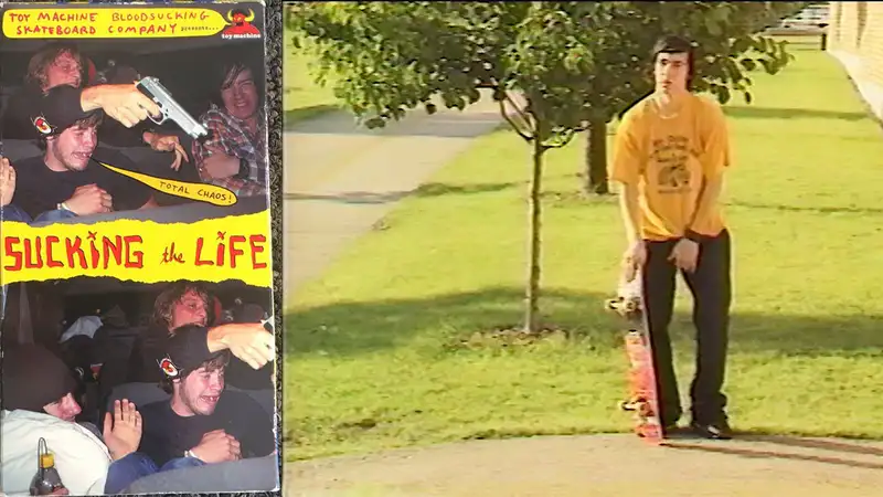 Toy Machine - Sucking The Life skate video by toy machine