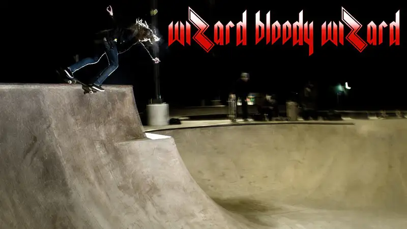Blood Wizard - Wizard Bloody Wizard skate video by blood wizard skateboards