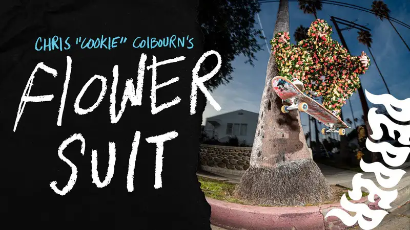 Pepper - Chris Colbourn's "Flower Suit" skate video by Pepper Griptape