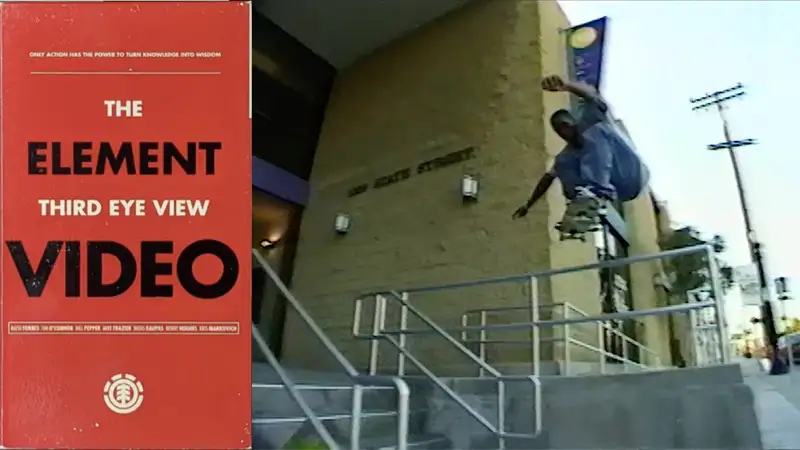 Third Eye View skate video by Element