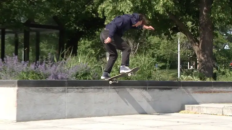 002 skate video by HUF