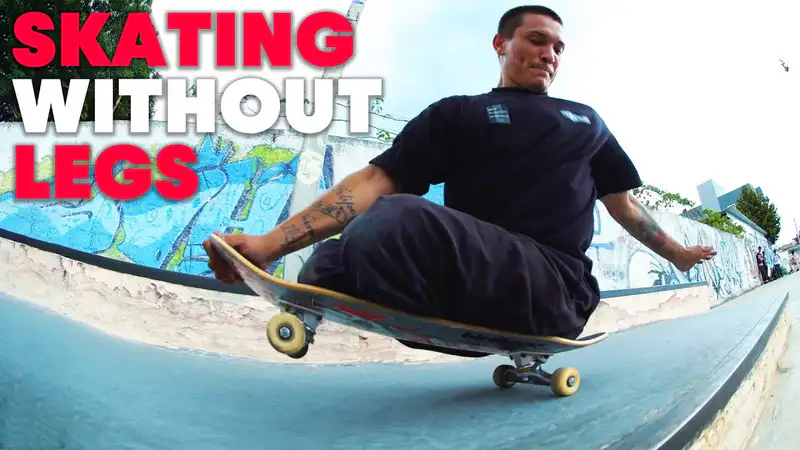 Skate Tales - The Story Of Double-Amputee Pro Skater Felipe Nunes (S2E4) skate video by red bull