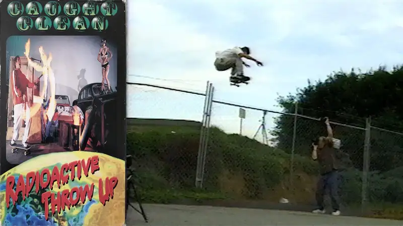 Radioactive Throw Up skate video by human skateboards