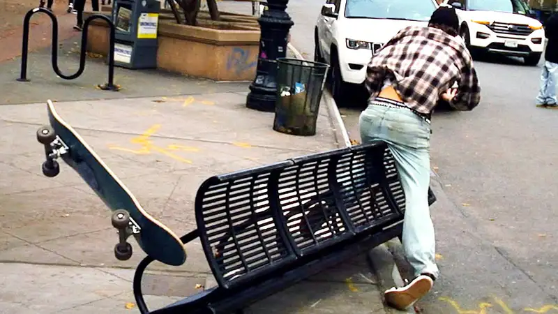 EC Melodi - Break Your Legs skate video by EC Melodi