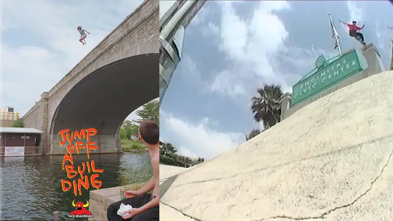 Jump Off A Building skate video by Toy Machine