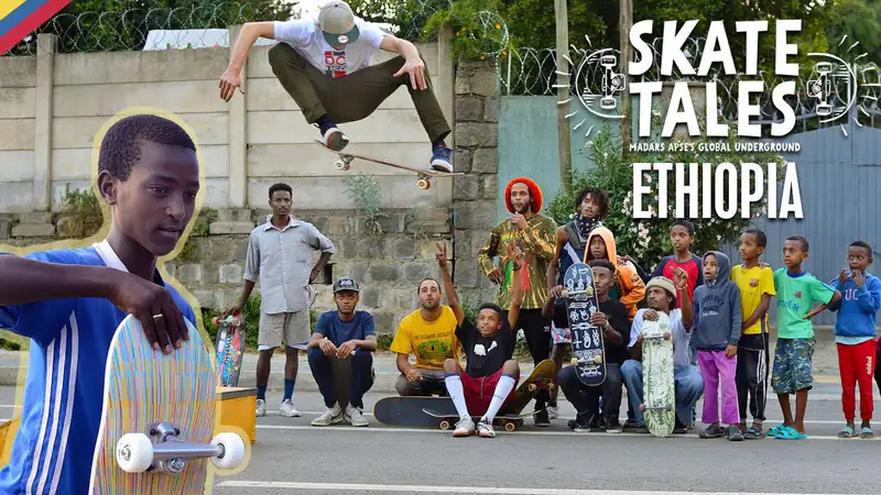 Skate Tales - The Story Of Ethiopia's New Skate Scene (S1E4) skate video by red bull