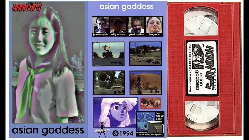 Hook-Ups - Asian Goddess skate video by hook-Ups