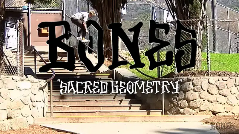 Bones - Sacred Geometry skate video by bones wheels