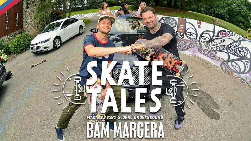 Skate Tales - Party at Bam Margera's House (S1E1) skate video by red bull