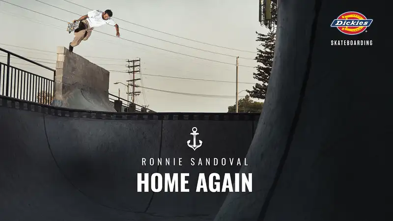 Ronnie Sandoval "Home Again" skate video by Dickies