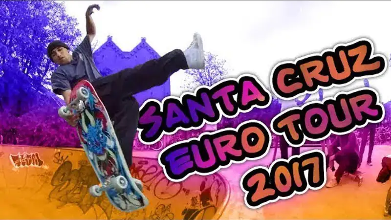 The Santa Cruz Euro Tour 2017 skate video by Santa Cruz