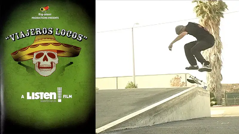 Viajeros Locos skate video by Listen