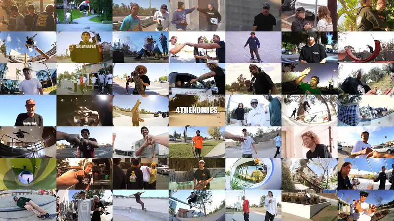 4TheHomies skate video by Sk8Mafia