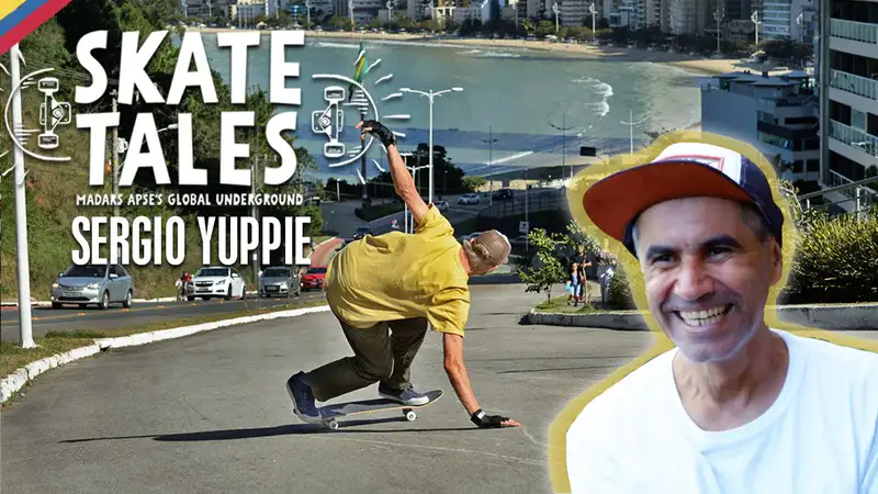 Skate Tales - How To Bomb Hills With Brazil's Sergio Yuppie (S1E2) skate video by red bull