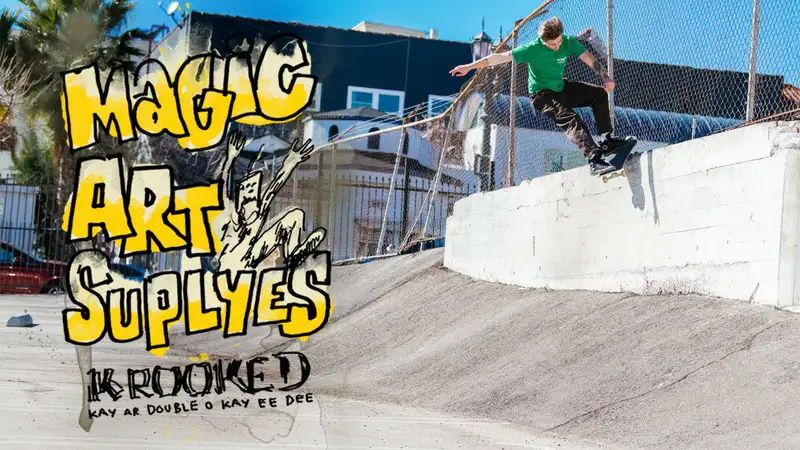 Krooked - Magic and Art Supplies skate video by krooked skateboards