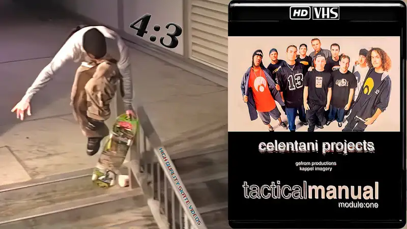 Tactical Manual skate video by celentani projects