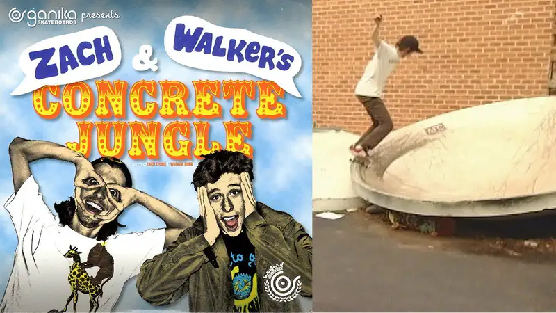 Zach & Walker's Concrete Jungle skate video by Organika