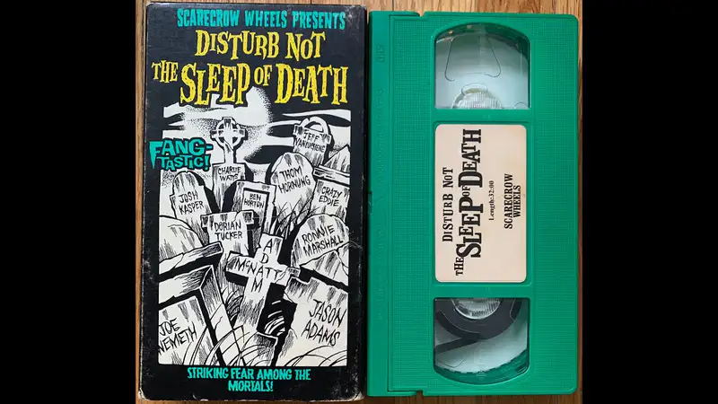 Scarecrow - Disturb Not The Sleep of Death skate video by scarecrow