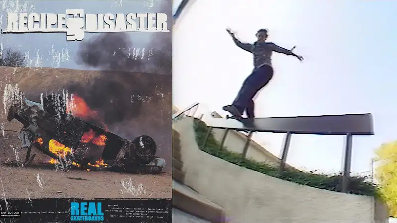Recipe For Disaster skate video by Real
