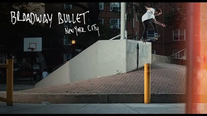 Broadway Bullet skate video by Adidas
