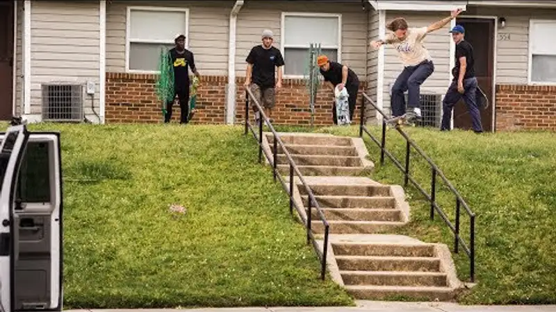 Am Scramble 2017 skate video by Thrasher Magazine