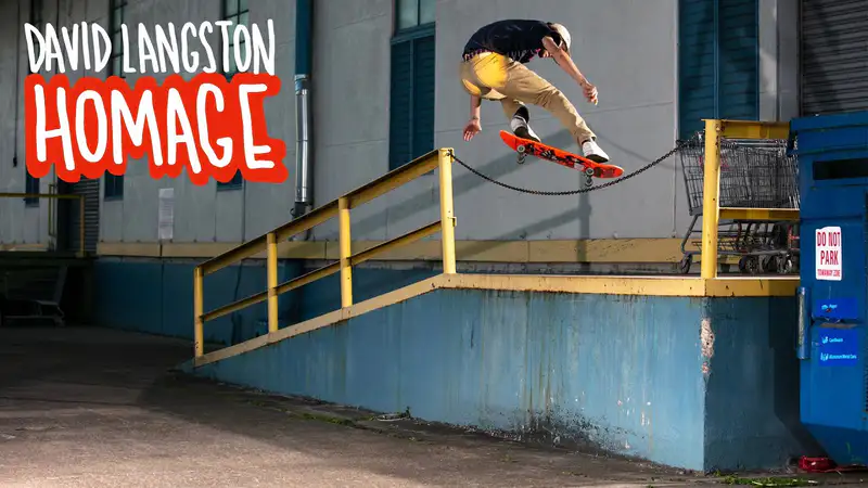 Roger - David Langston's "Homage" skate video by roger skateboards