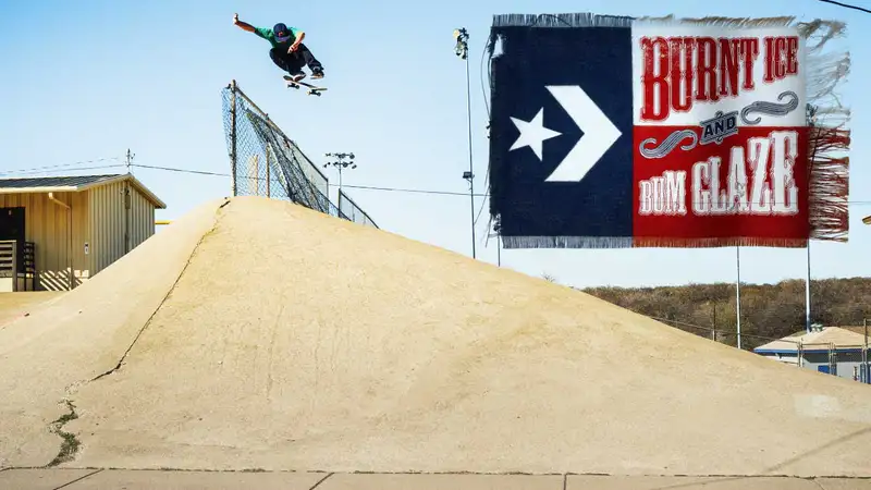 Burnt Ice and Bum Glaze skate video by Converse