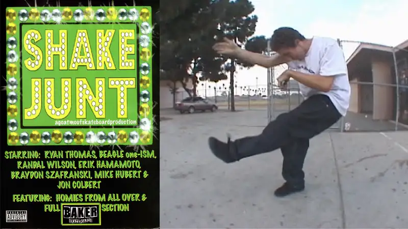 Shake Junt skate video by shake junt