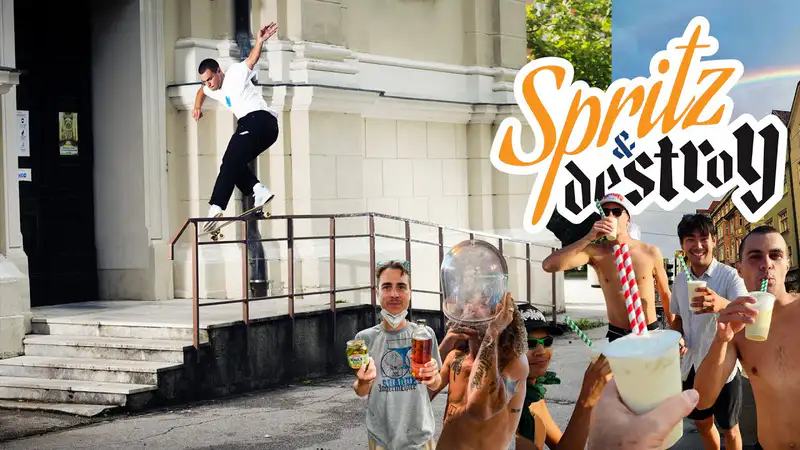 The Mason Silva SOTY Trip: "Spritz and Destroy" Video skate video by Thrasher Magazine