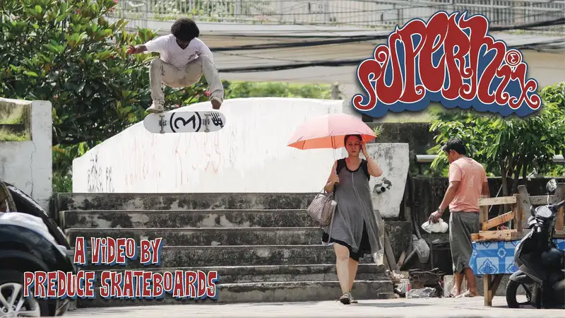 Preduce - SuperMix skate video by preduce skateboards